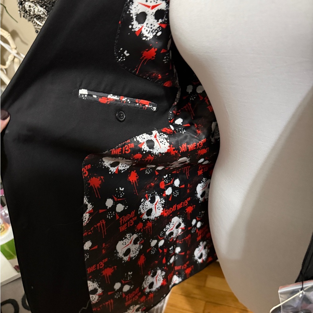 Friday the 13th Jason Blazer for Men. Black. New with tags. - Picture 9 of 13